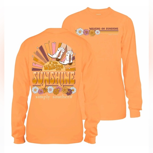 Long Sleeve Tee Simply Southern - Picture 1 of 4